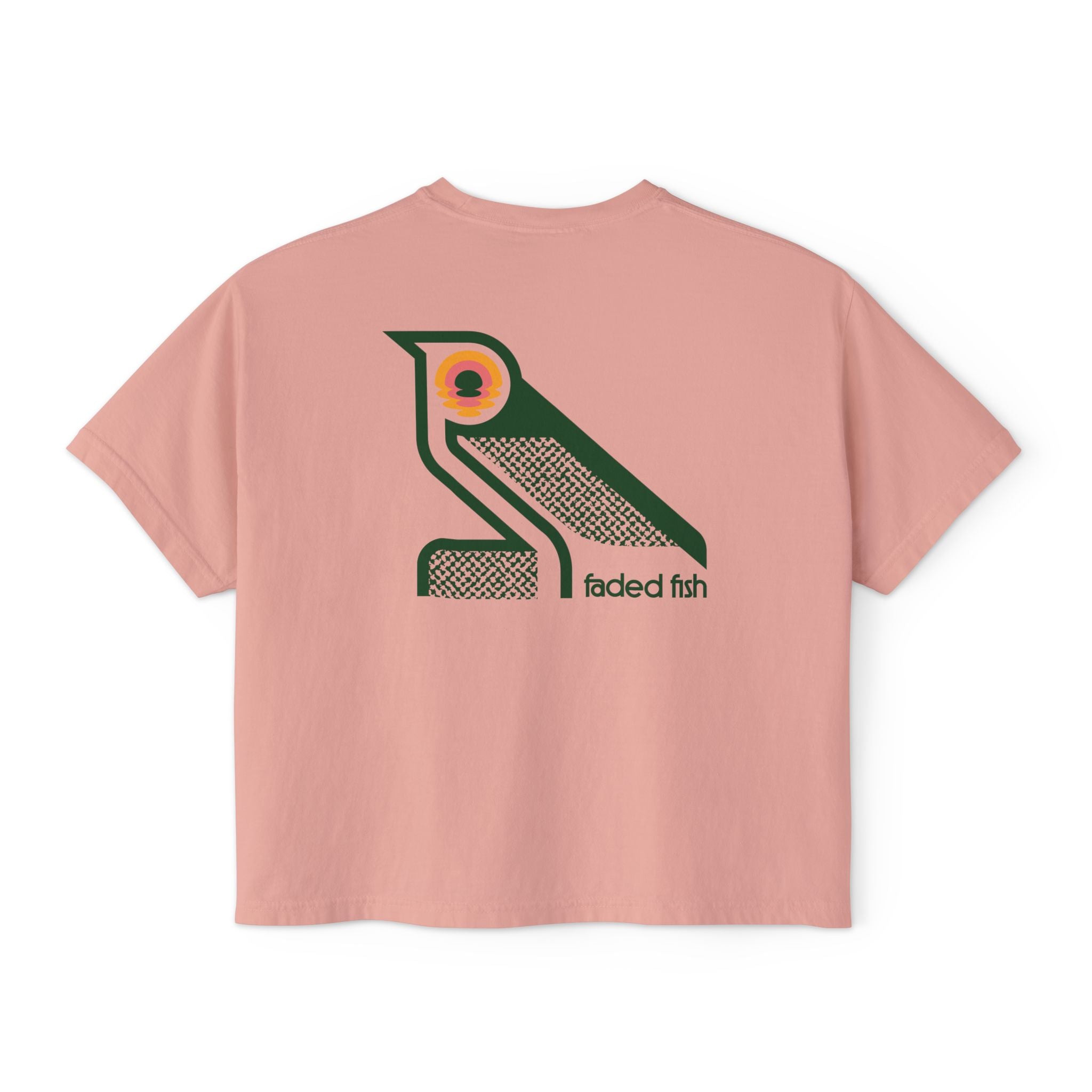 Faded Fish Driftbird Boxy Tee