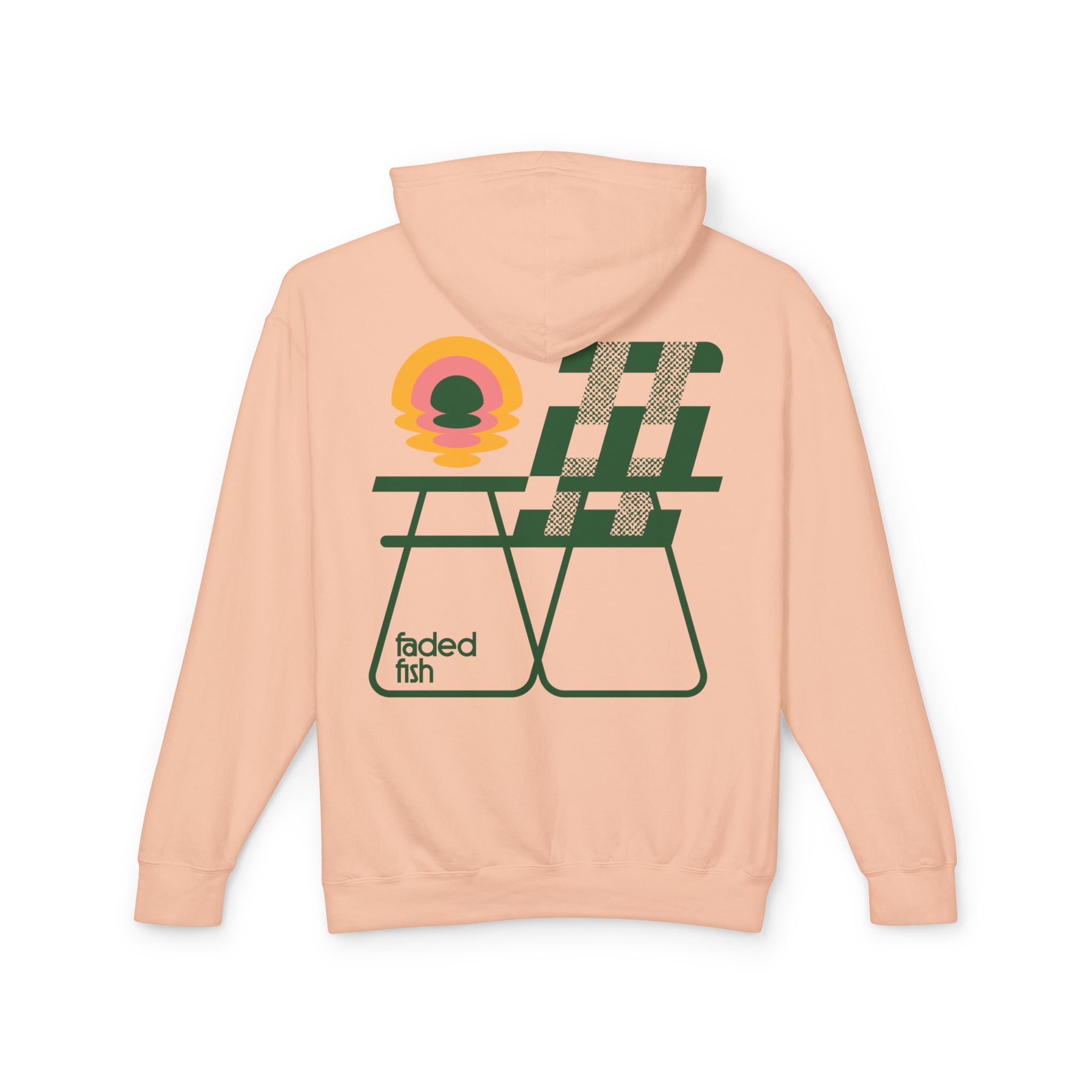 Faded Fish Coastal Recline Lightweight Hoodie