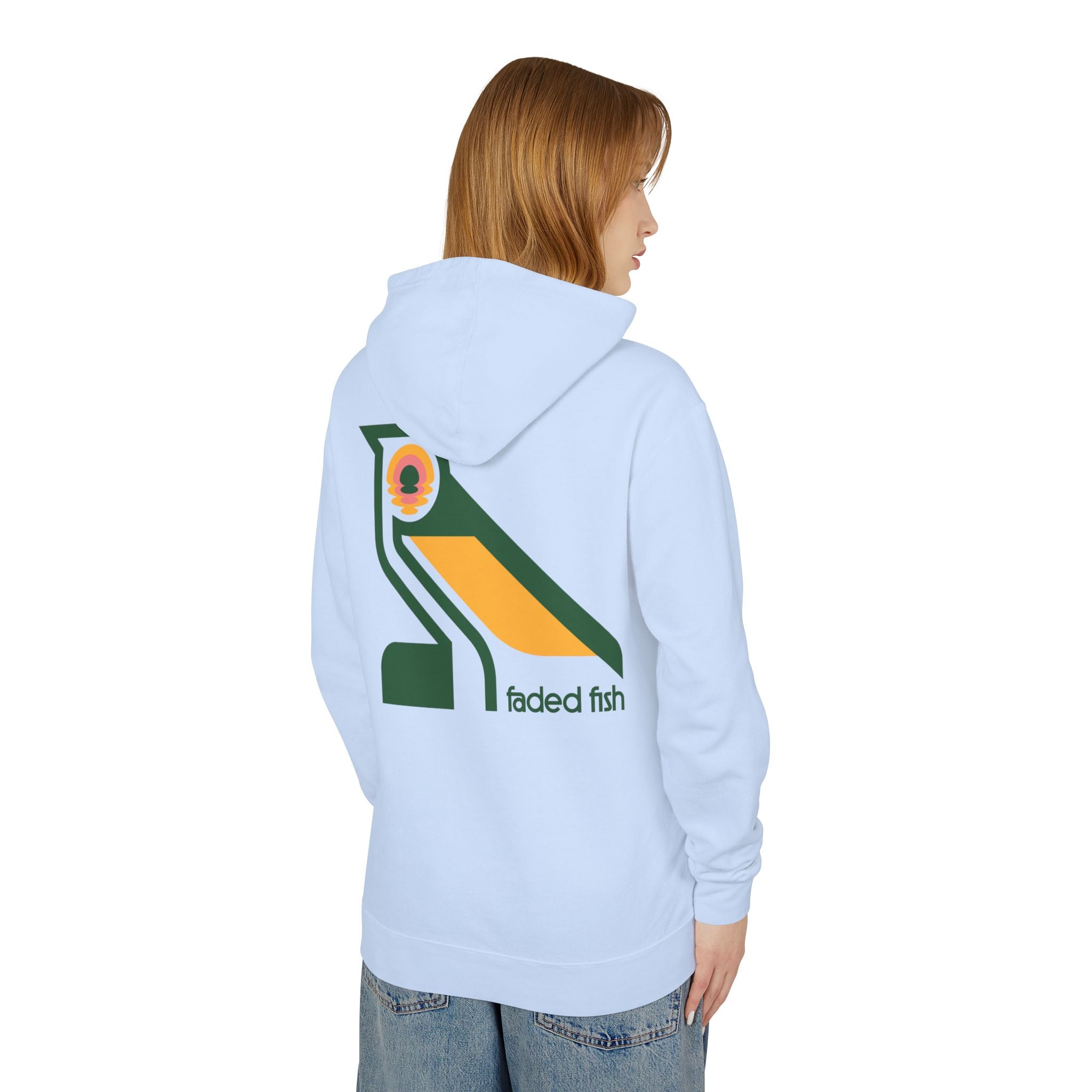 Faded Fish Tidebird Lightweight Hoodie