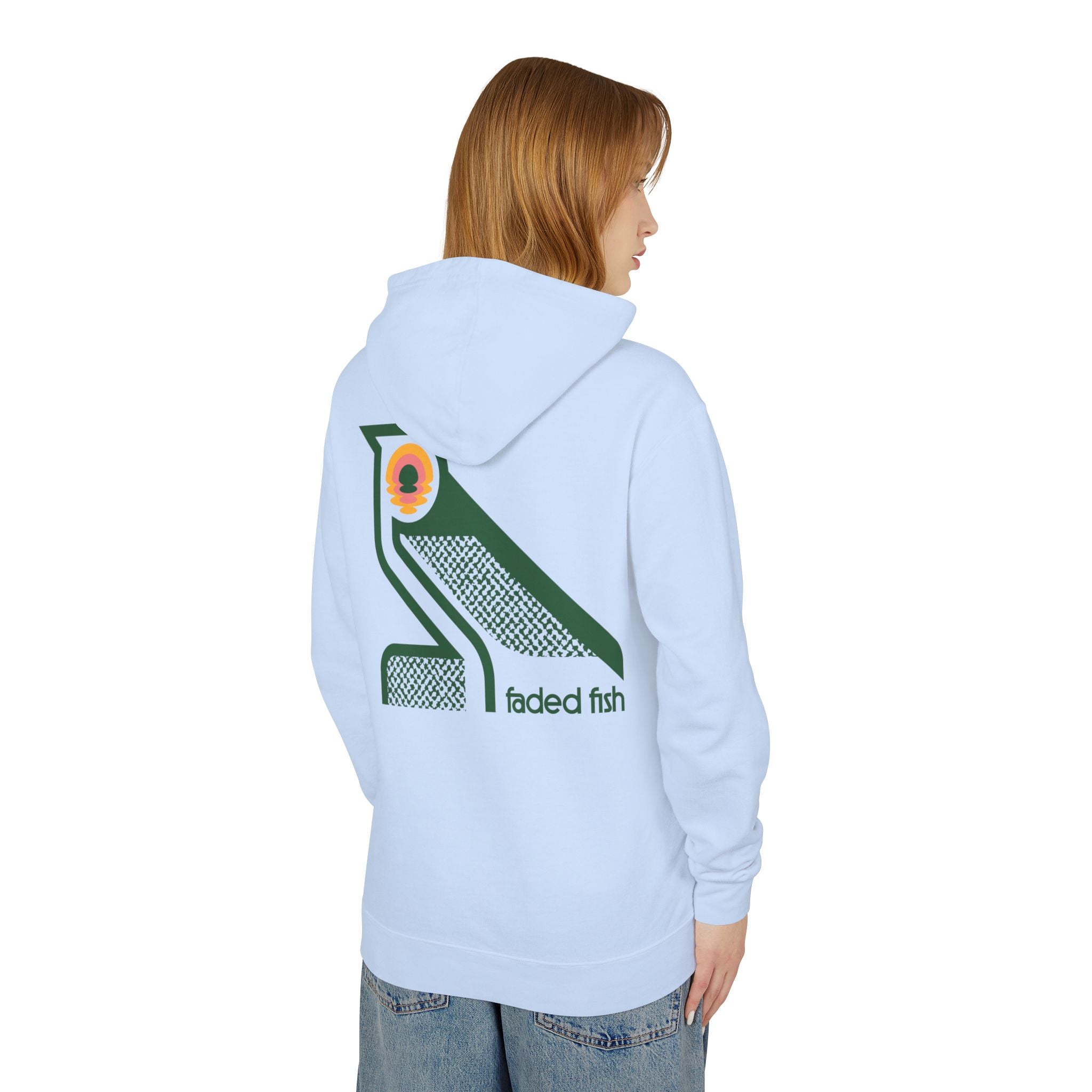 Faded Fish Driftbird Lightweight Hoodie