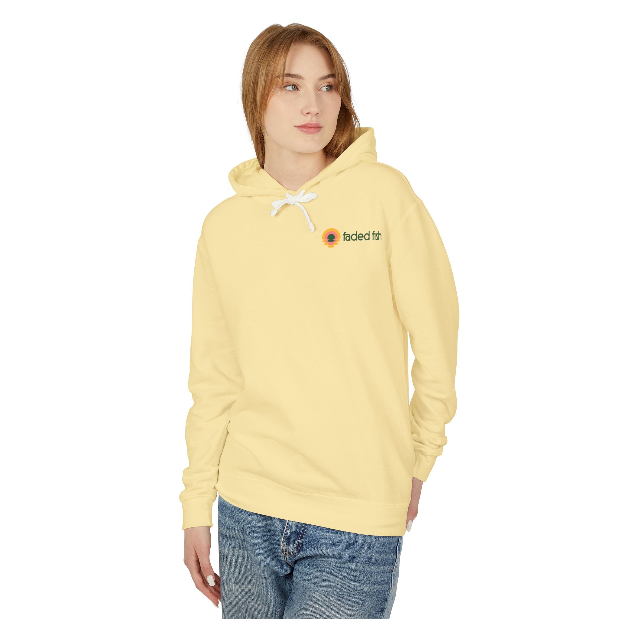 Faded Fish Lightweight Hoodie