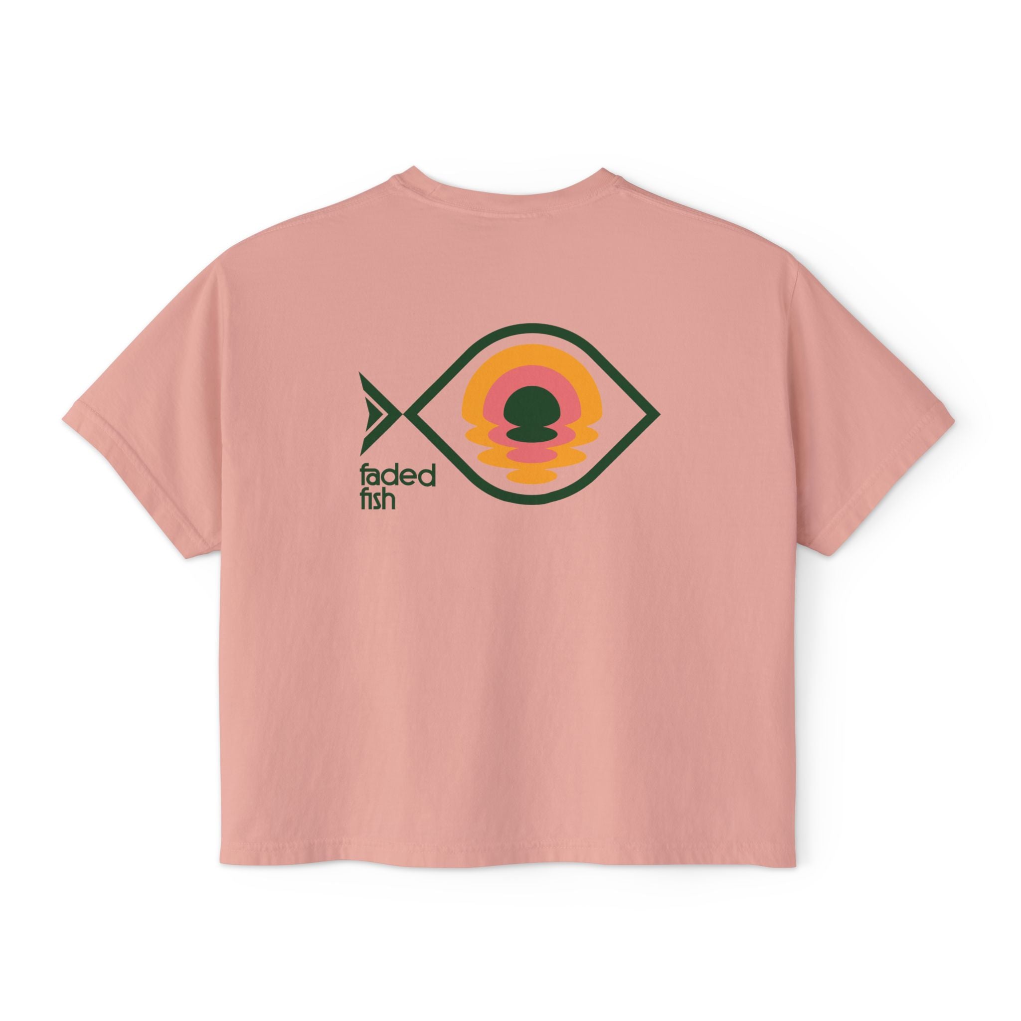 Faded Fish Horizon Fish Boxy Tee