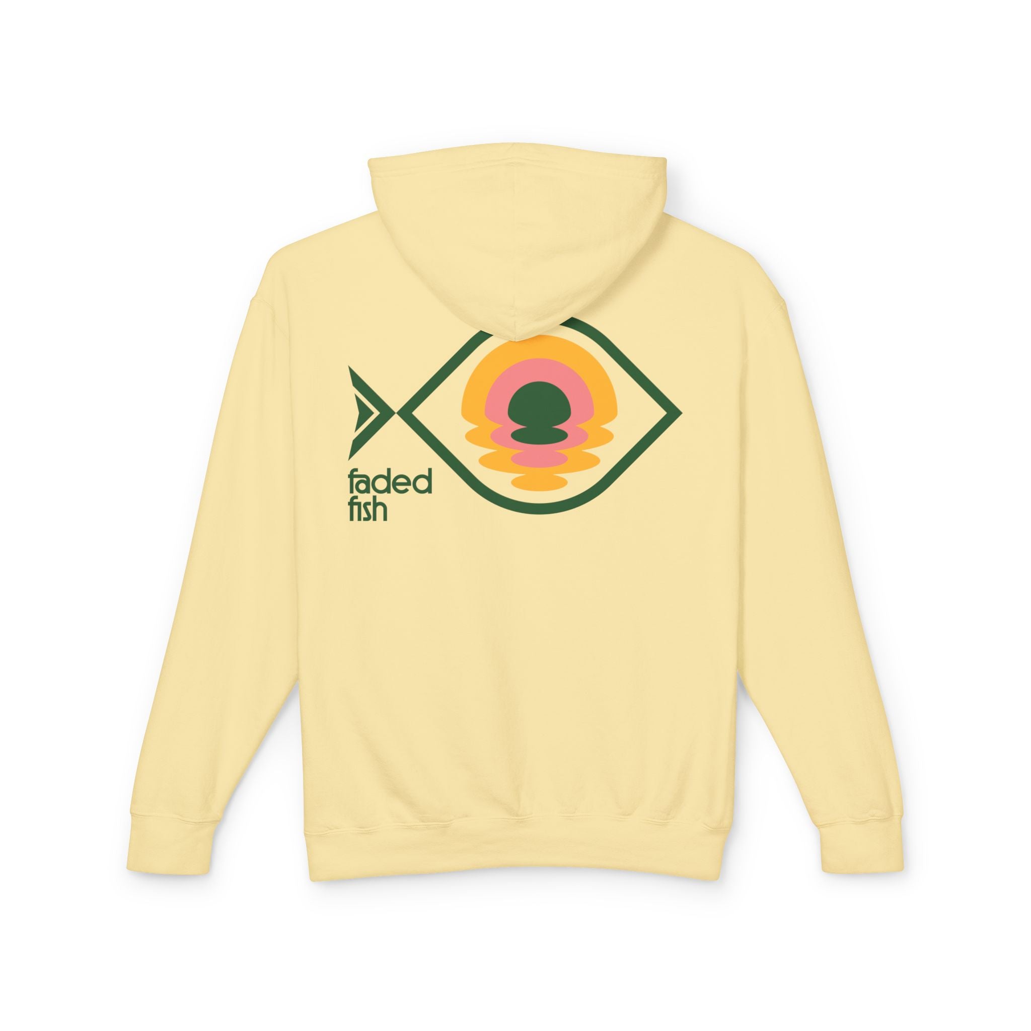 Faded Fish Horizon Fish Lightweight Hoodie