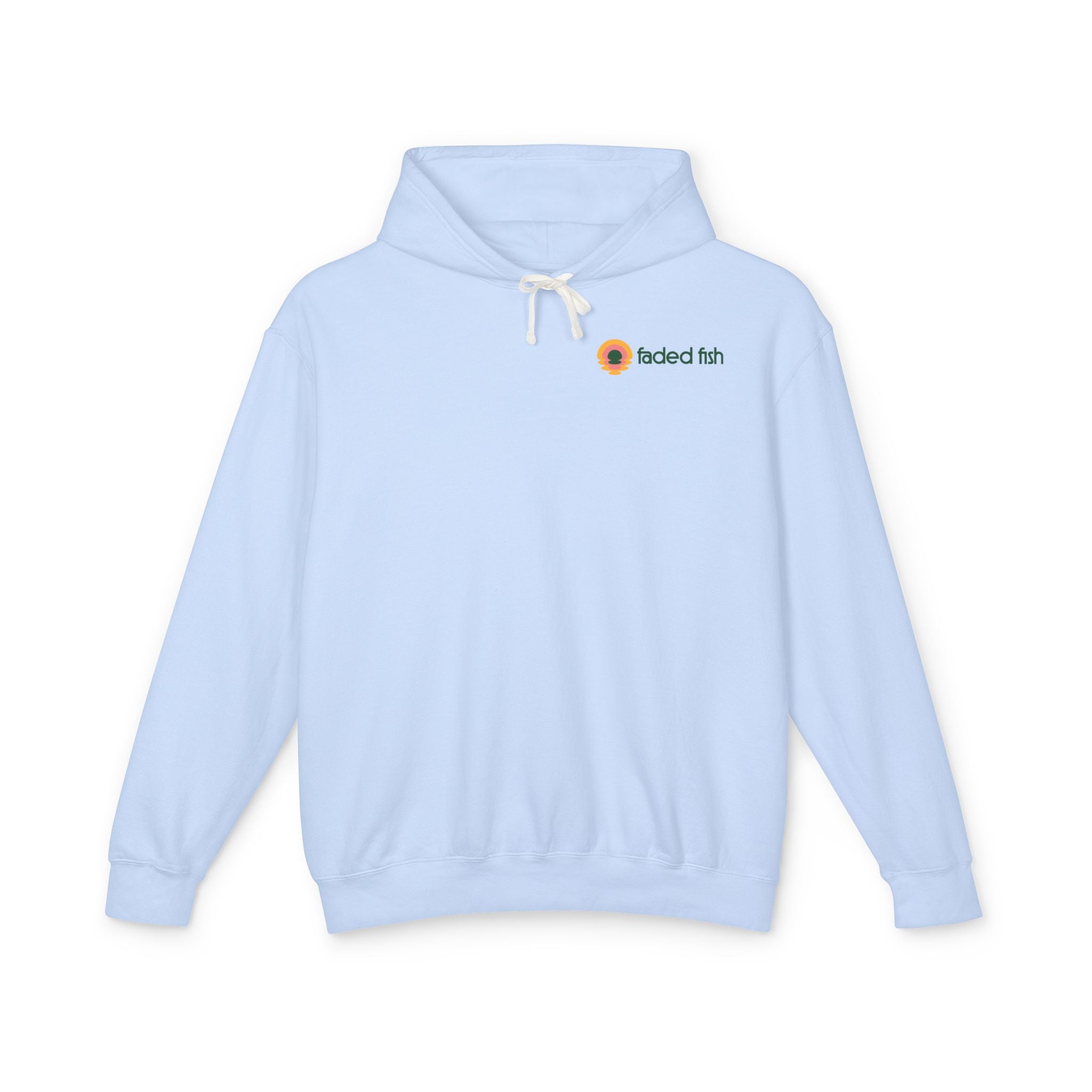 Faded Fish Coastal Recline Lightweight Hoodie