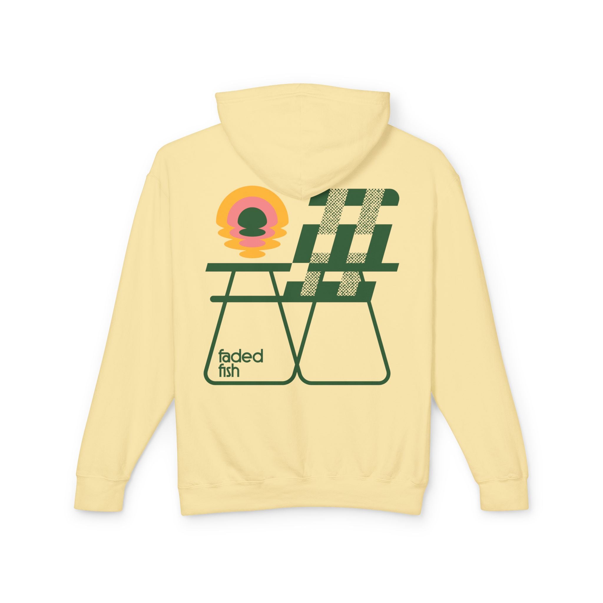 Faded Fish Coastal Recline Lightweight Hoodie