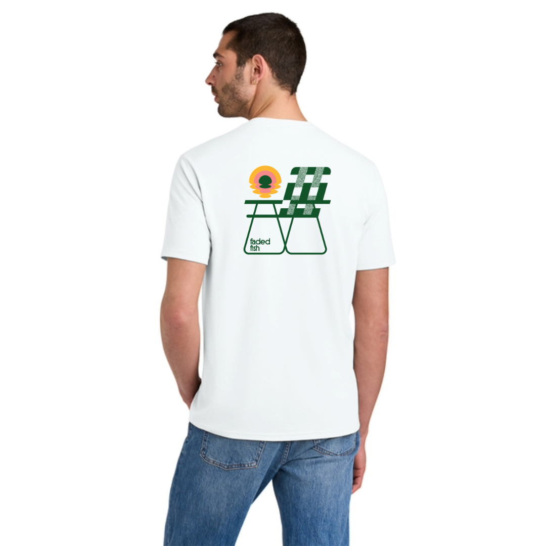 Faded Fish Coastal Recline Tee