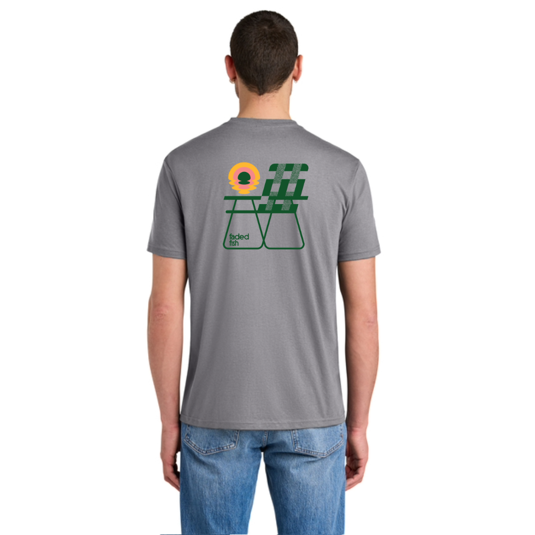 Faded Fish Coastal Recline Tee