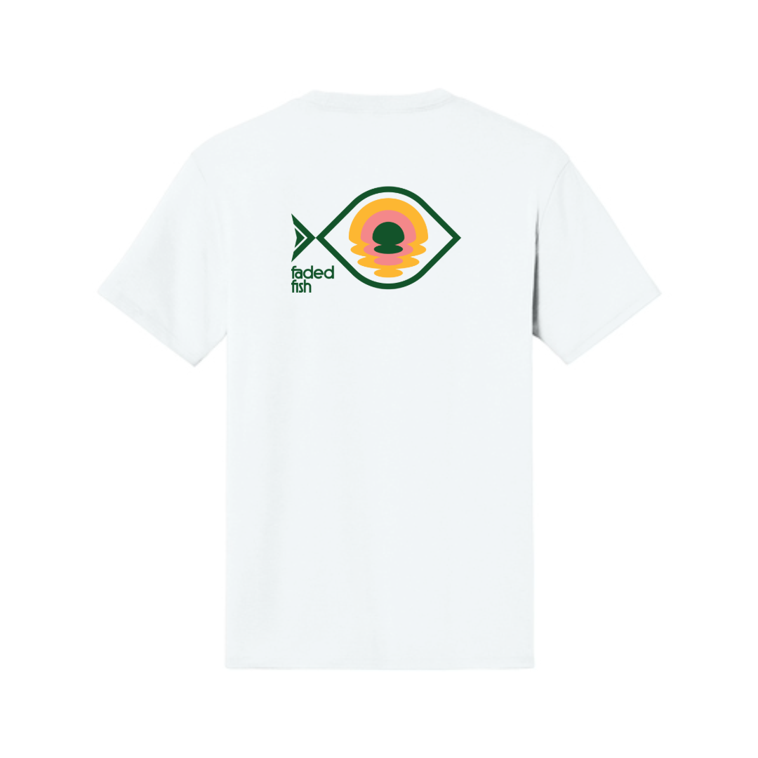 Faded Fish Horizon Fish Tee