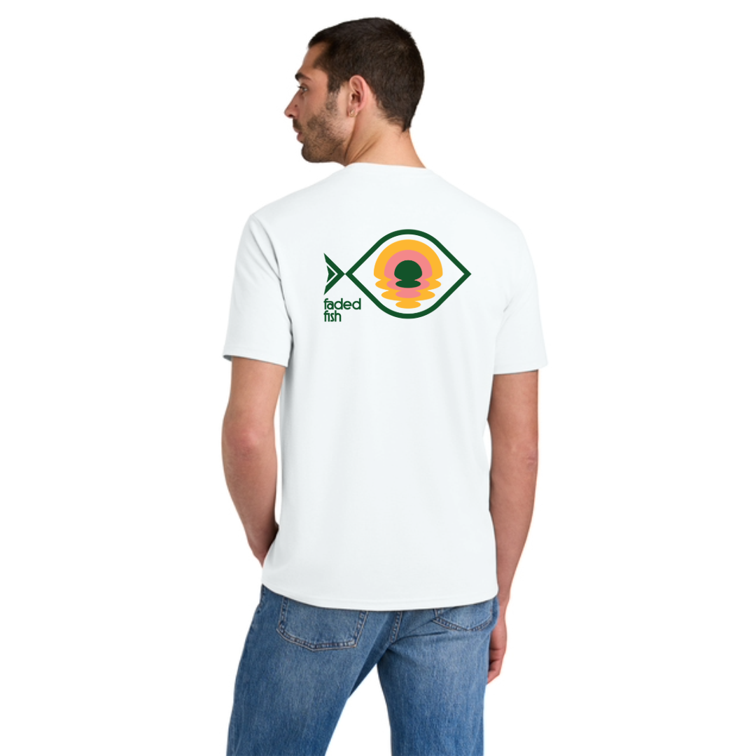 Faded Fish Horizon Fish Tee
