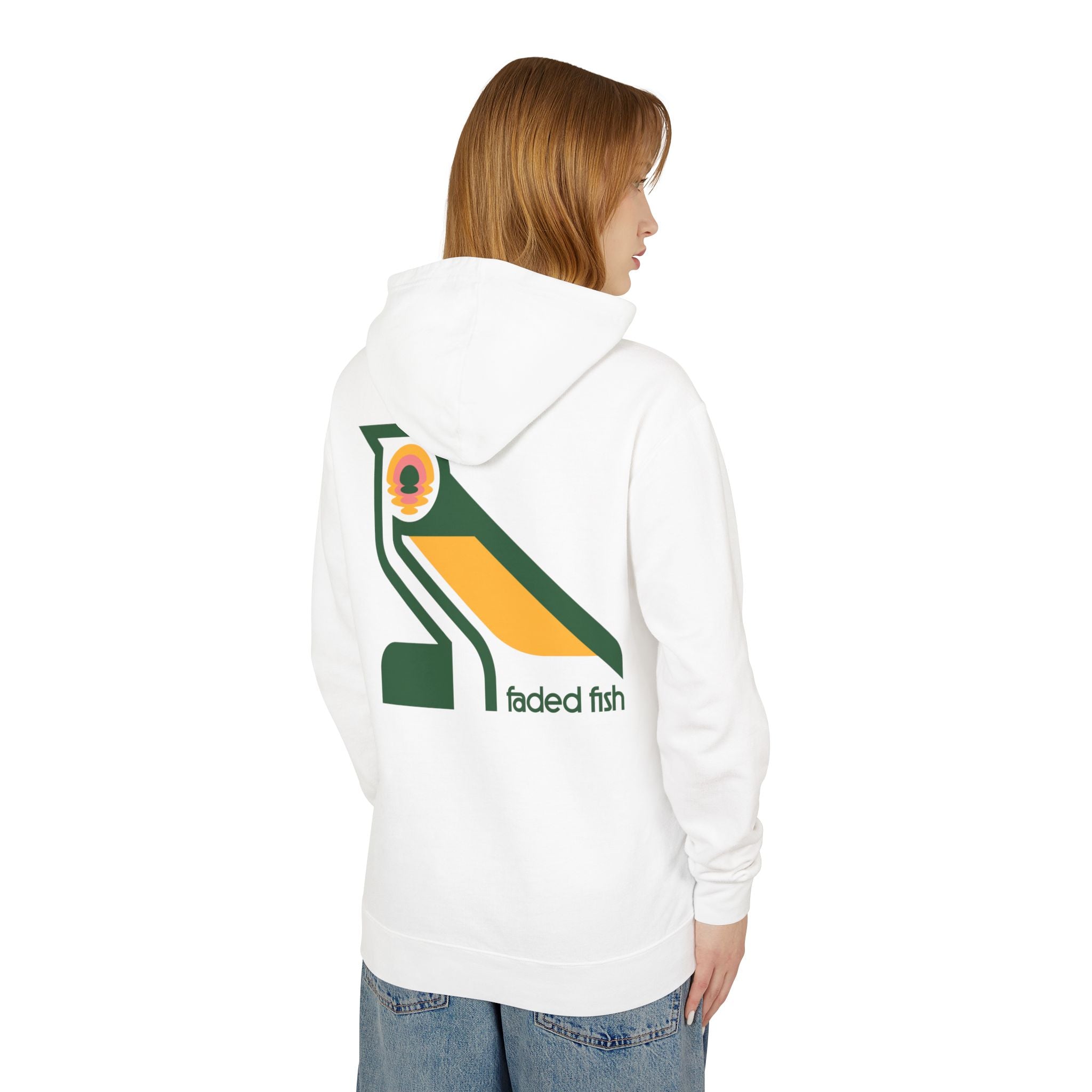 Faded Fish Tidebird Lightweight Hoodie