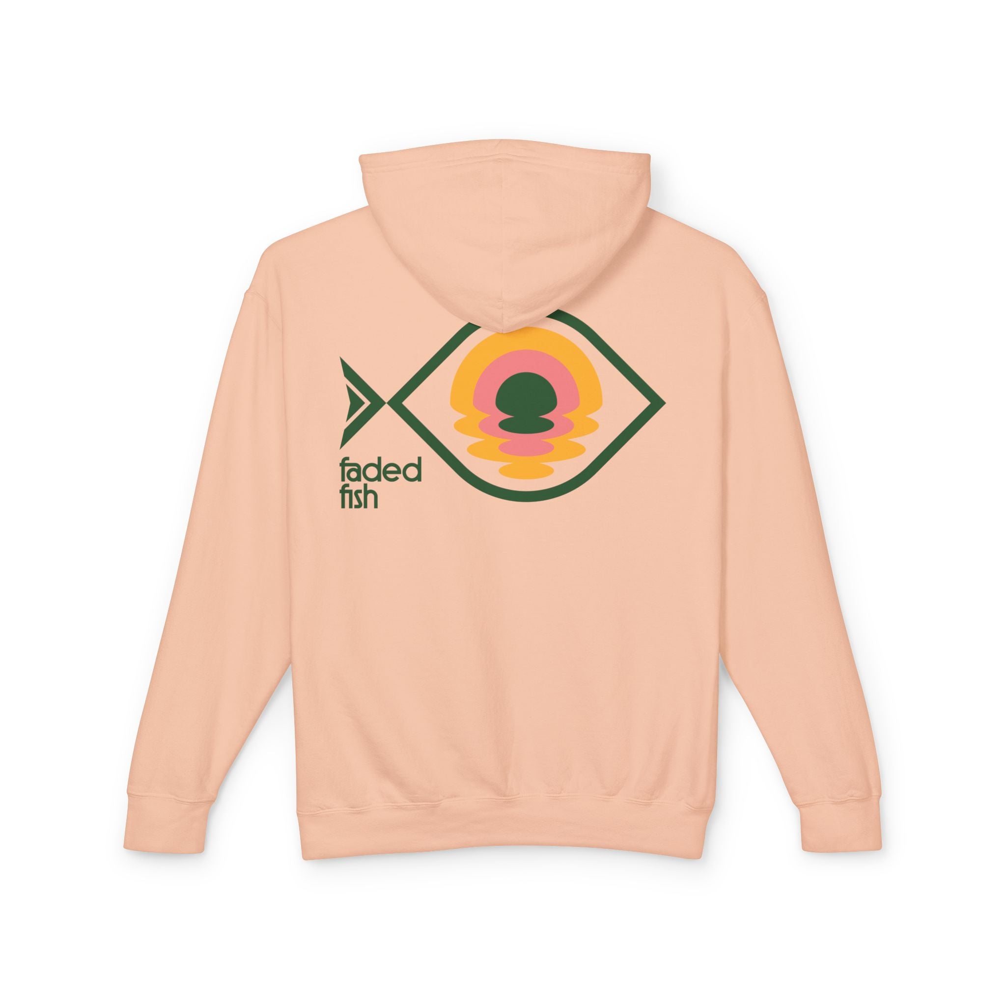 Faded Fish Horizon Fish Lightweight Hoodie