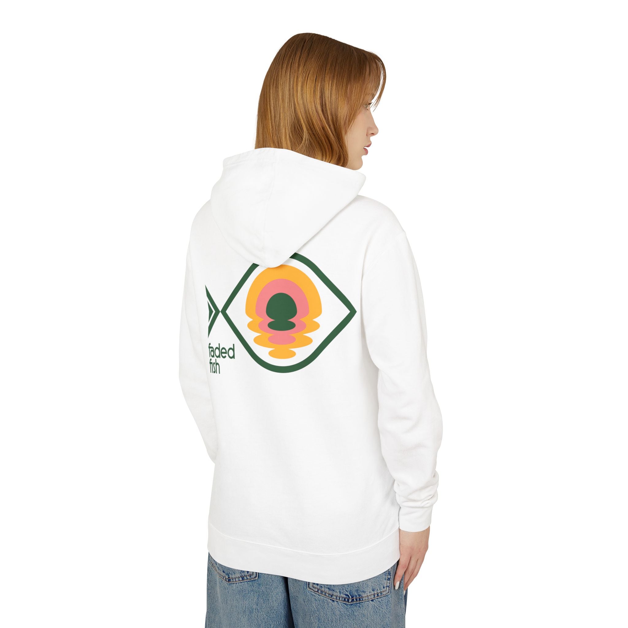 Faded Fish Horizon Fish Lightweight Hoodie