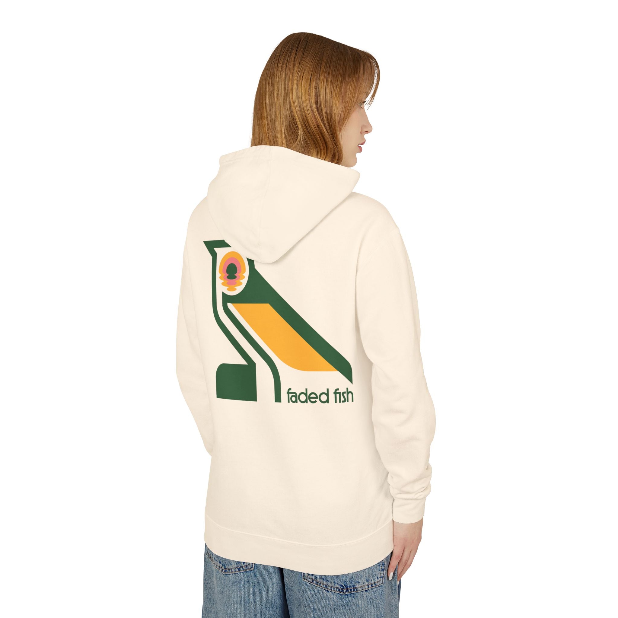 Faded Fish Tidebird Lightweight Hoodie