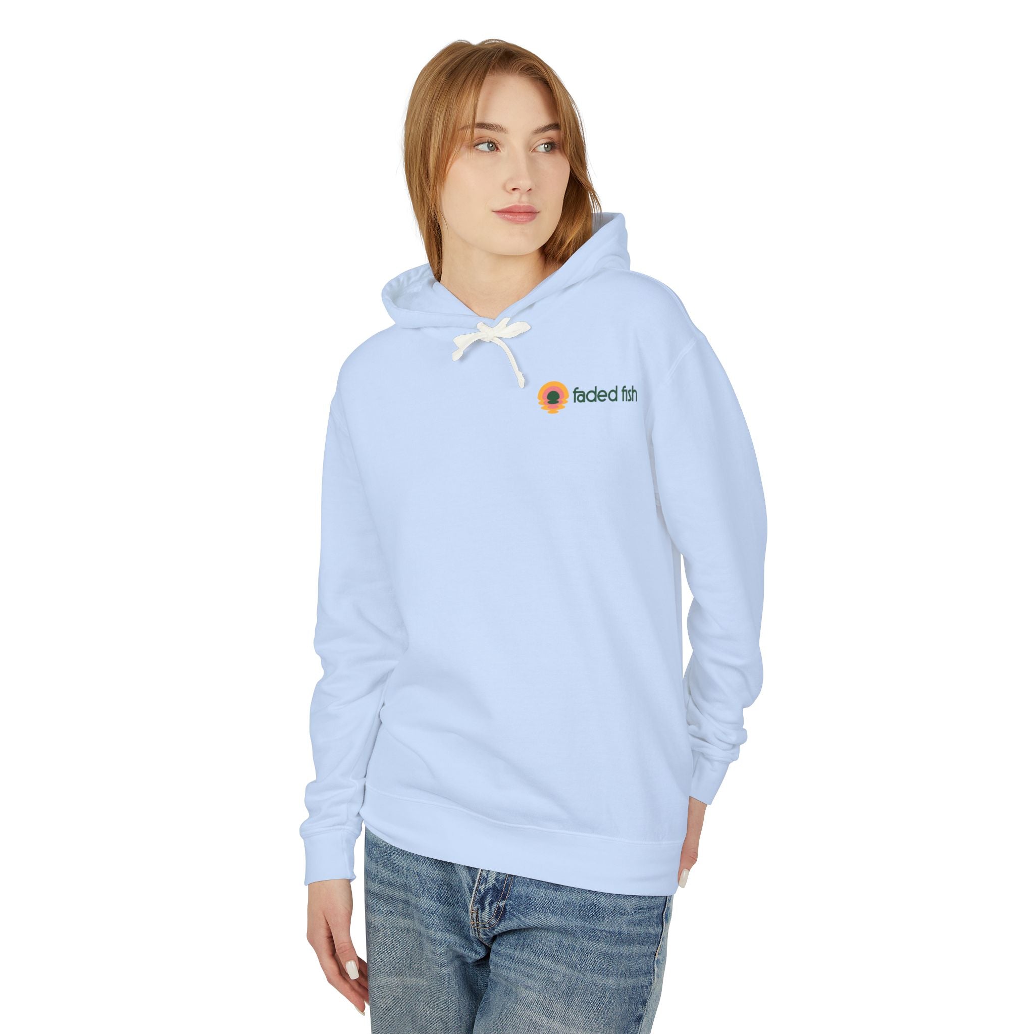 Faded Fish Lightweight Hoodie